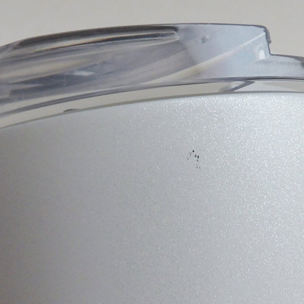 Starbucks White Pearlized Stainless Steel Travel Mug 16 oz. NEW w/ Bonus Wrapper - Picture 13 of 13